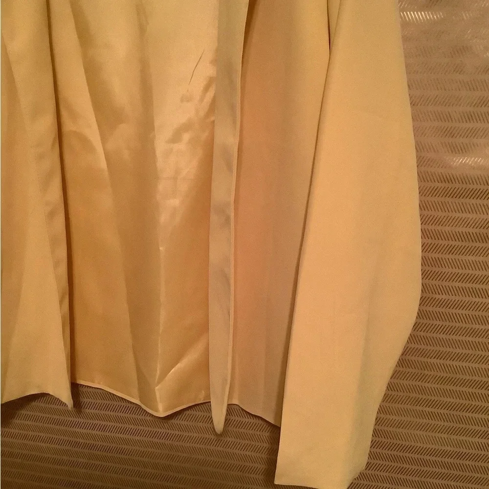 ~YELLOW BLAZER~2025 FASHION COLOR~LINED~LG - Picture 5 of 5